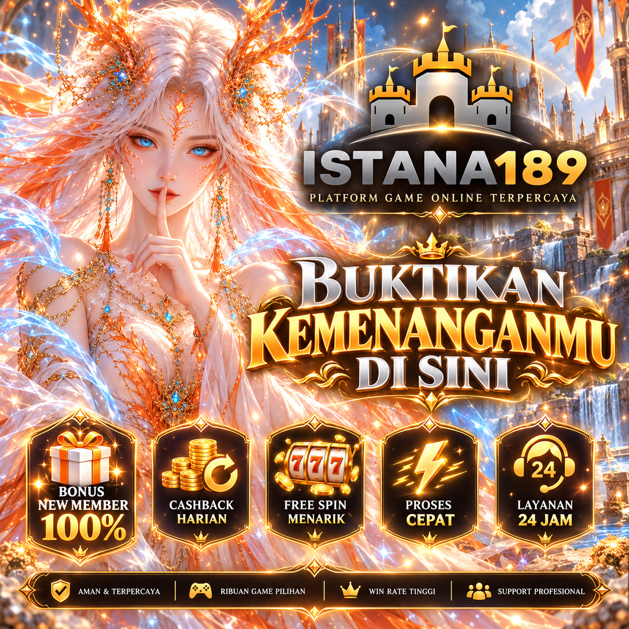 ISTANA189: Masuk Istana,Ada Hadiah Manarik
