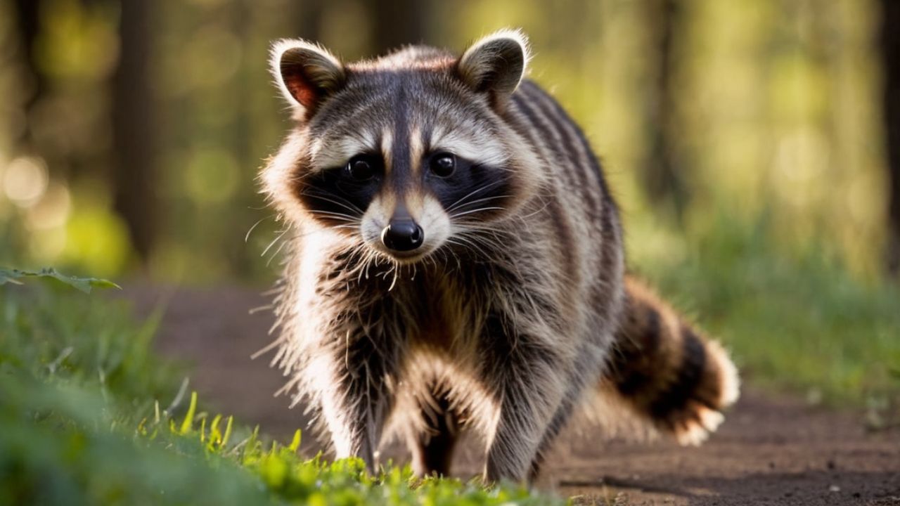 Spiritual Meaning of a Raccoon in Your Path