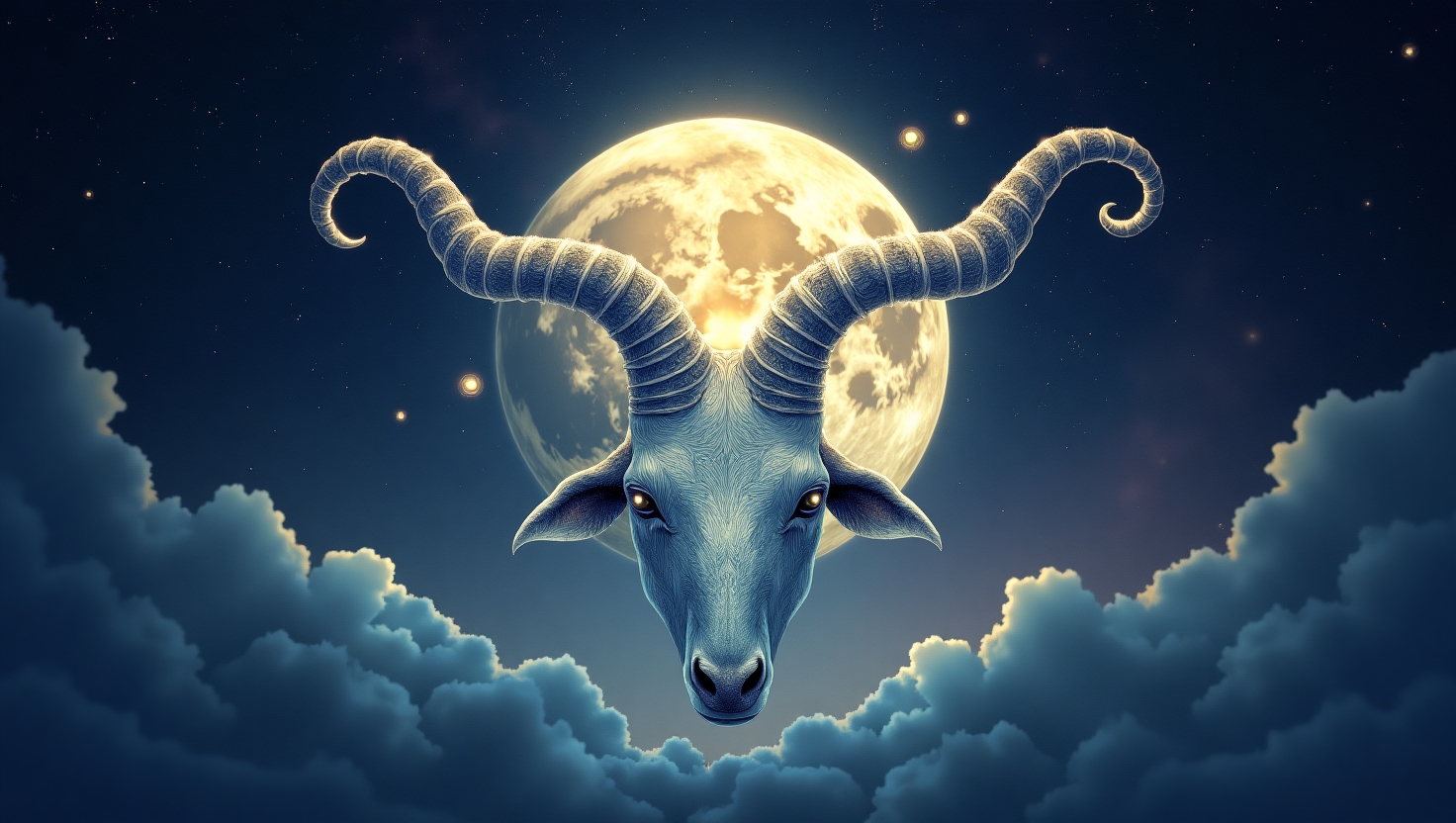 position of the moon's horns spiritual meaning