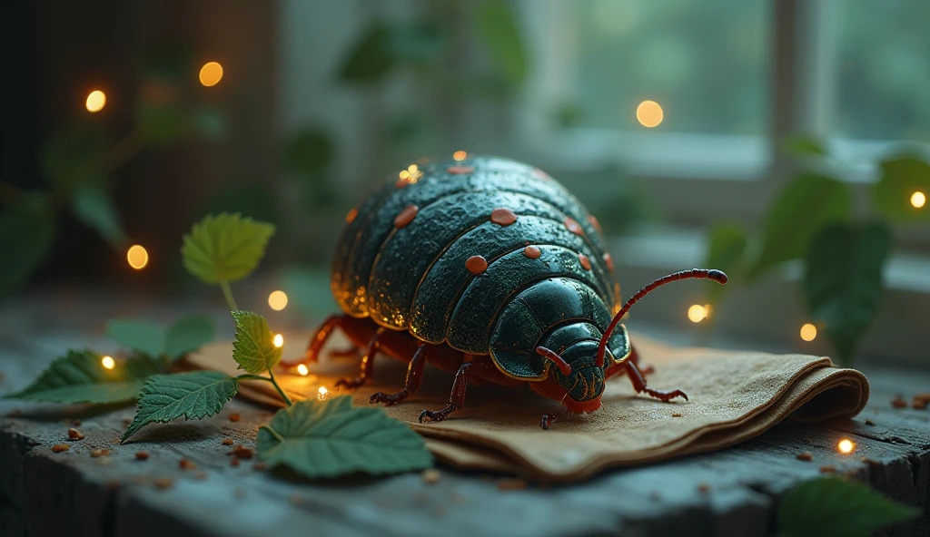 spiritual meaning of pill bug in home